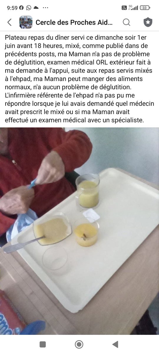 #semaine #denutrition
270 000 dénutris soit plus d'1/3 des résidents
% supérieur en #Ehpad quà domicile.
Repas mixés par facilité, standardisés et sans saveurs, servis précocement et expédiés au lance-pierre, manque de personnel pour stimuler, défaut d'hygiène bucco-dentaire etc
