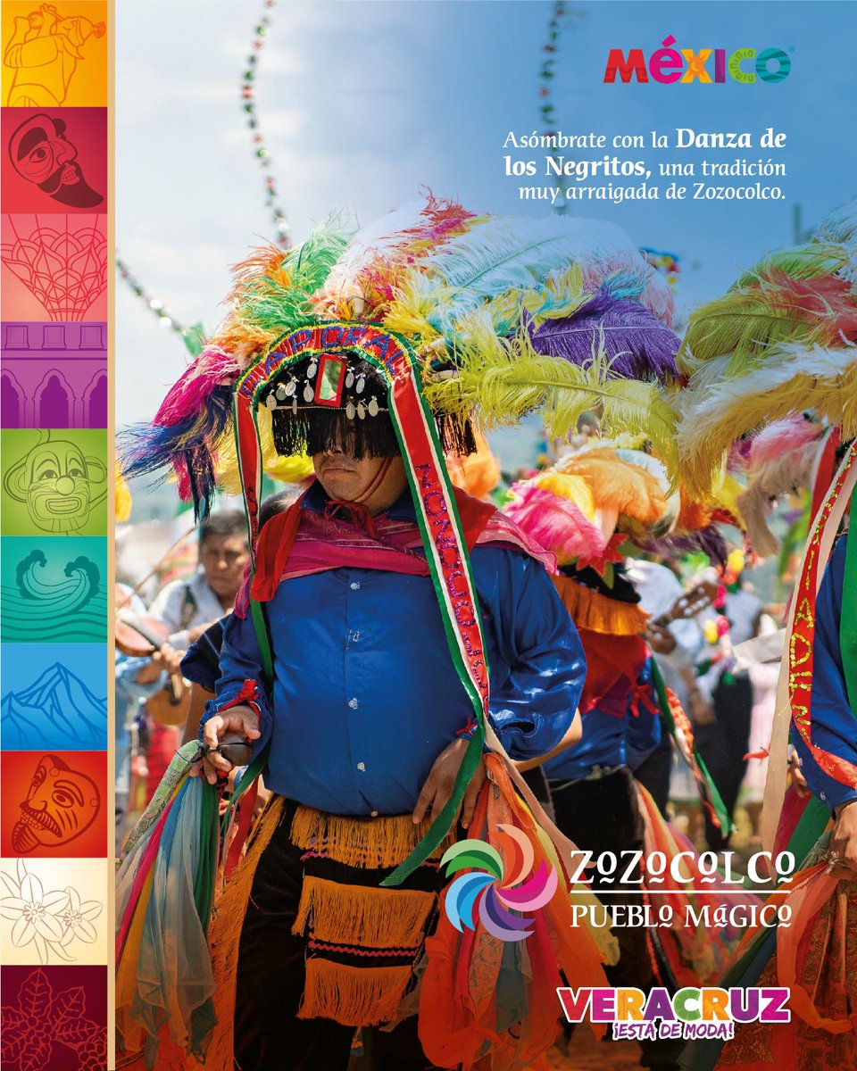 VeracruzTurismo's tweet image. Conocido por su riqueza natural y coloridas tradiciones 🌈, el 🏵️ Pueblo Mágico de📍 Zozocolco es una joya en el Totonacapan

#VeracruzEstáDeModa ✨