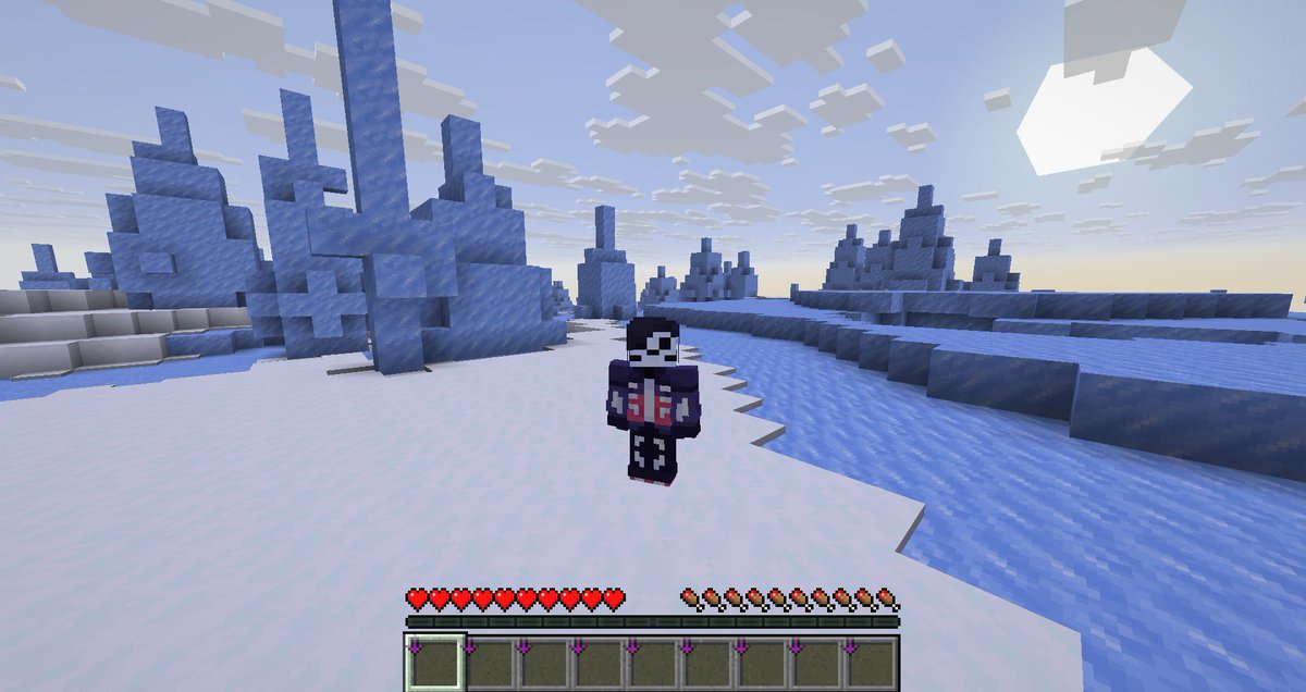 elixirskul's tweet image. new minecrap skin blehh