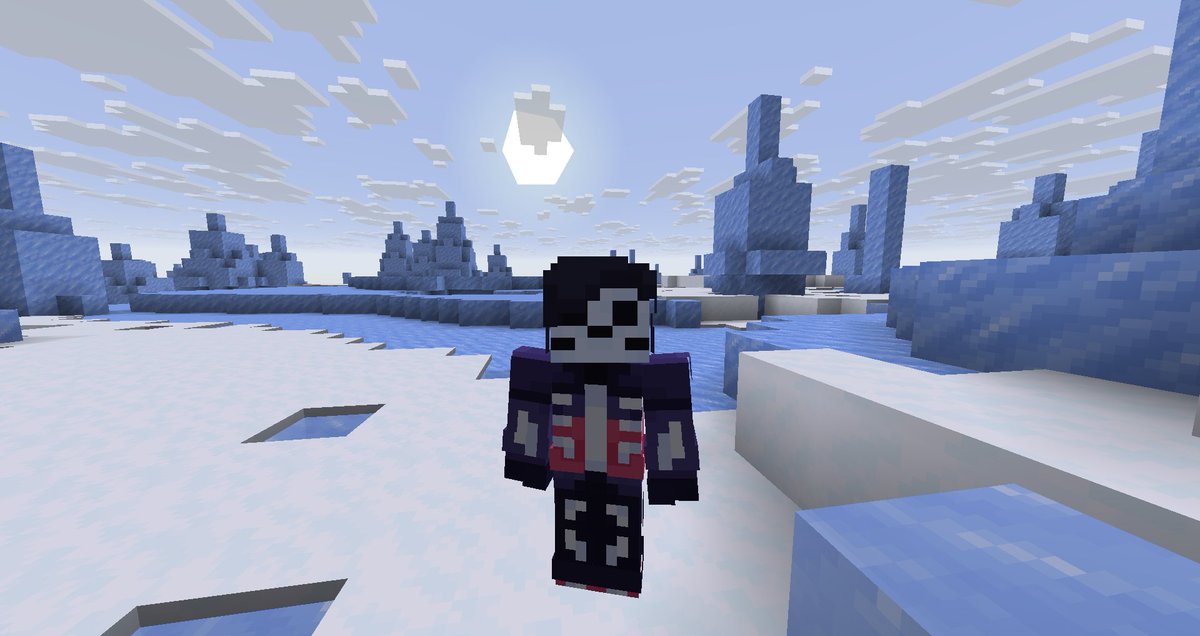 elixirskul's tweet image. new minecrap skin blehh
