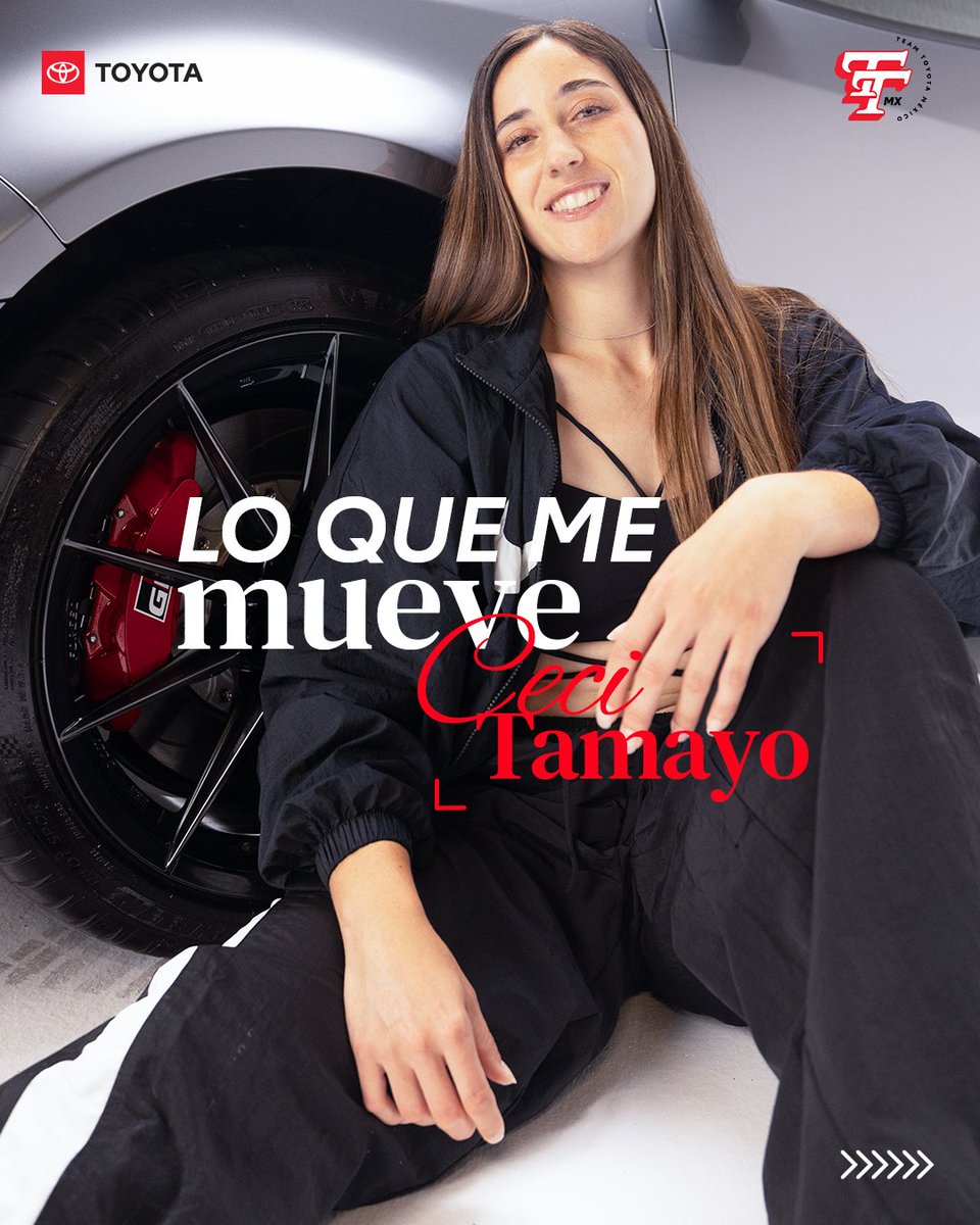 TeamToyotaMx's tweet photo. Para @cecitamayog, la fuerza está en su familia y en recordar que en la pista nunca corre sola. 🏃‍♀️✨​

#TeamToyotaMx #TTMX #InspiradosXElDeporte https://t.co/OKavD9CsFP