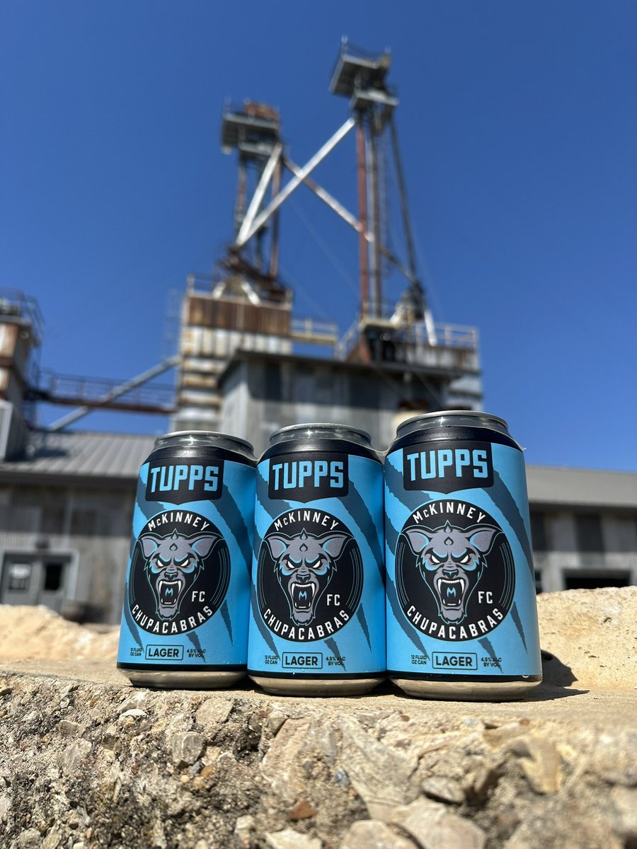 McKChupacabras's tweet image. Friday ➡️ Chupacabras Lager at Tupps Brewery 😎