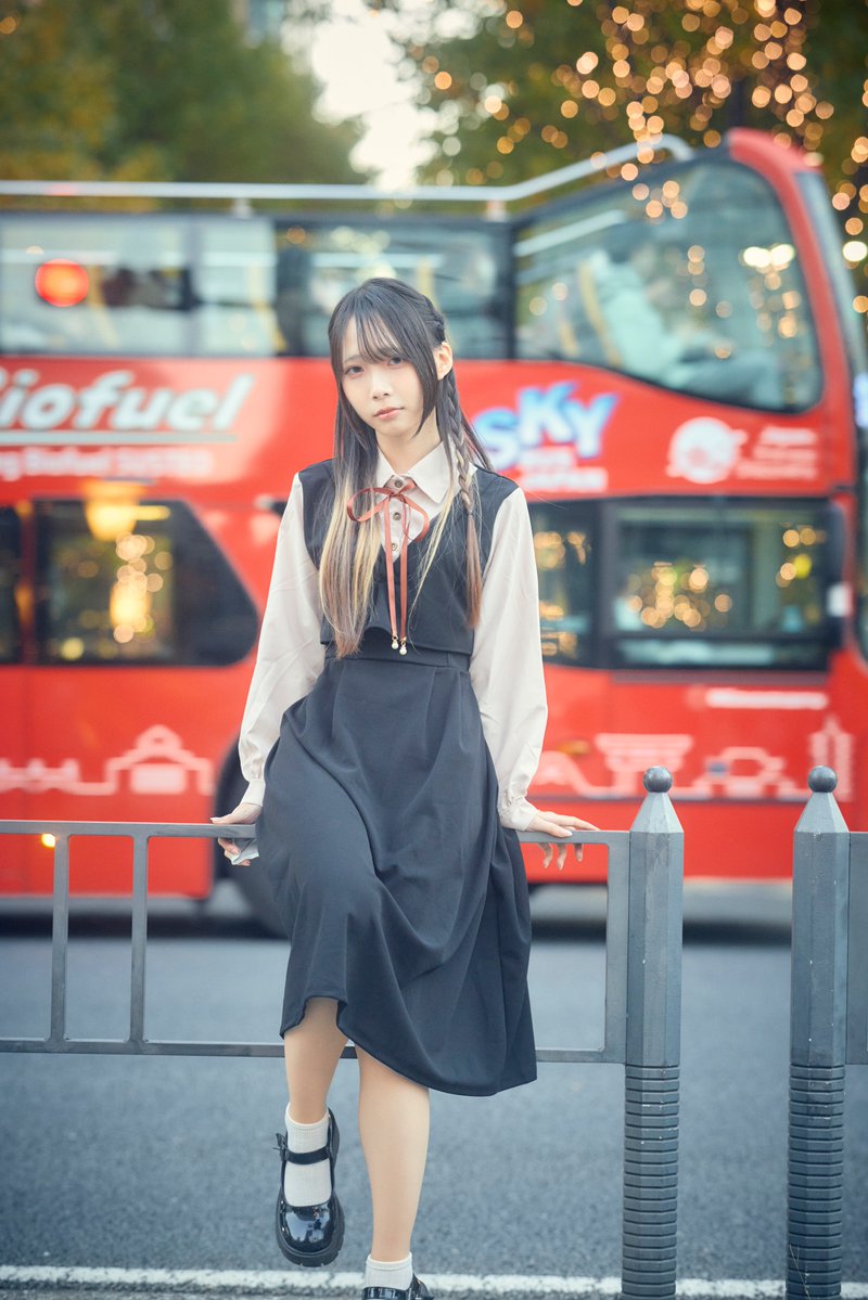 ma122stagram's tweet image. 夢咲せりな(@yumesaki_selina)さん
通り過ぎる二階建てバス
#夢咲せりな
#femto_pc
#femto_street