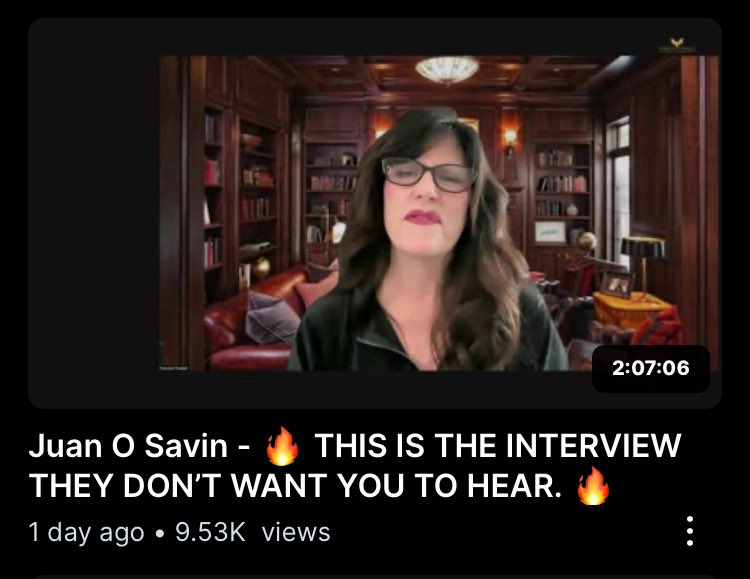 rumble.com/embed/v6zsgz4/…

Upfront News
w/ Francine 

Guest:  Juan O’Savin