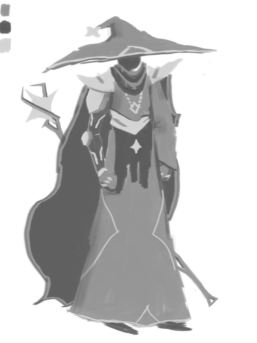 SwiftTheBrash's tweet photo. My design for a Starvault wizard sort of character from the prophets of night faction #starvault https://t.co/ZOwBdrJB87