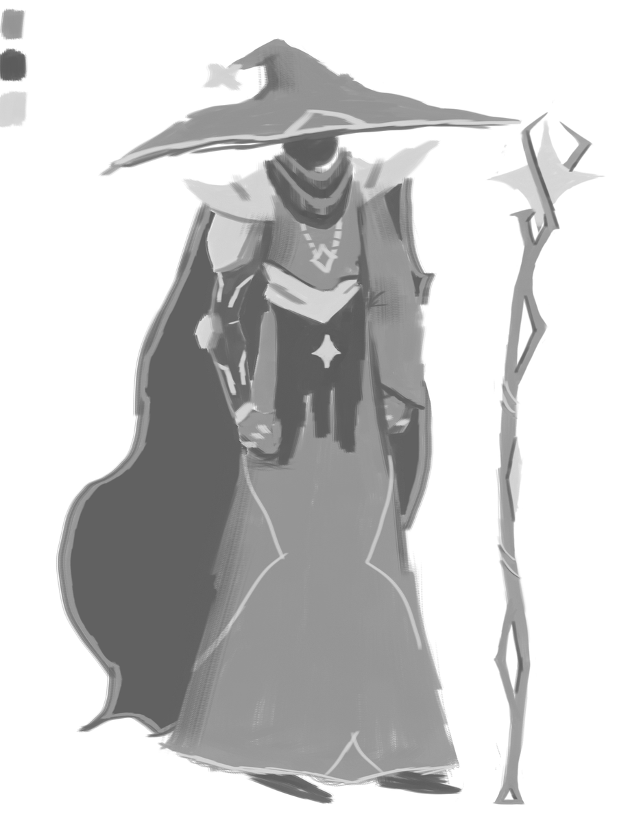 SwiftTheBrash's tweet photo. My design for a Starvault wizard sort of character from the prophets of night faction #starvault https://t.co/ZOwBdrJB87