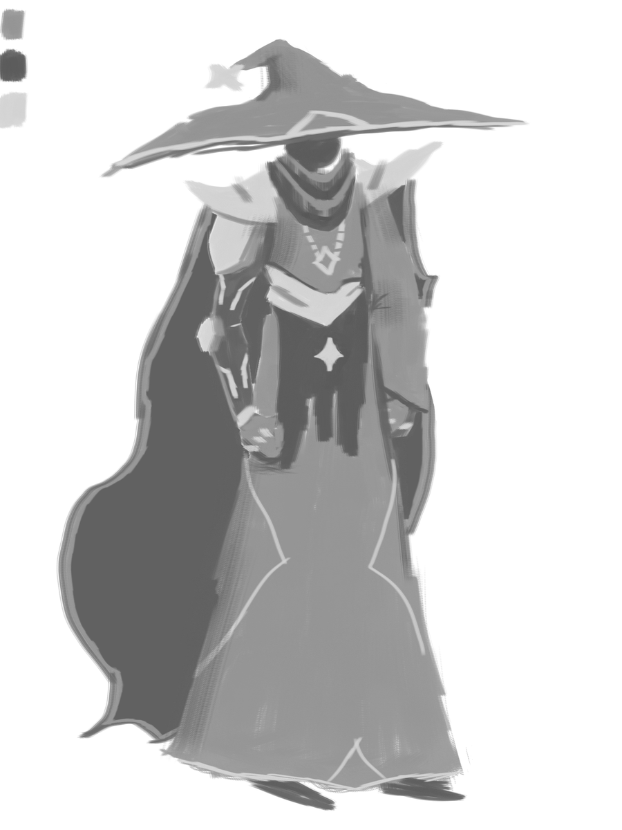 SwiftTheBrash's tweet photo. My design for a Starvault wizard sort of character from the prophets of night faction #starvault https://t.co/ZOwBdrJB87