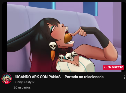 BlastyBunny's tweet photo. Mis streams son una cosa pero BARBARA https://t.co/nrfZkOupVQ