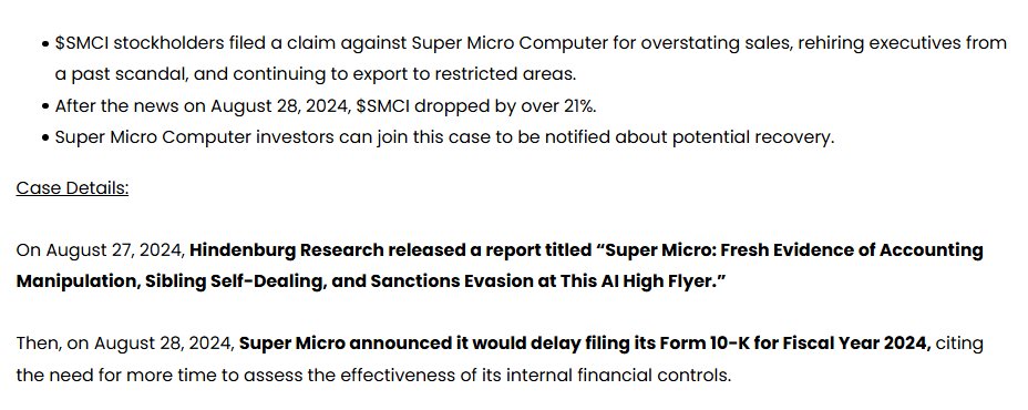 11thestate's tweet image. With all the buzz around $SMCI, we dug up something interesting.        

On slide two: the event that led to a 21% drop in $SMCI last year.        

We’re watching closely — and you should too. Stay tuned. #SuperMicroComputer #SMCI