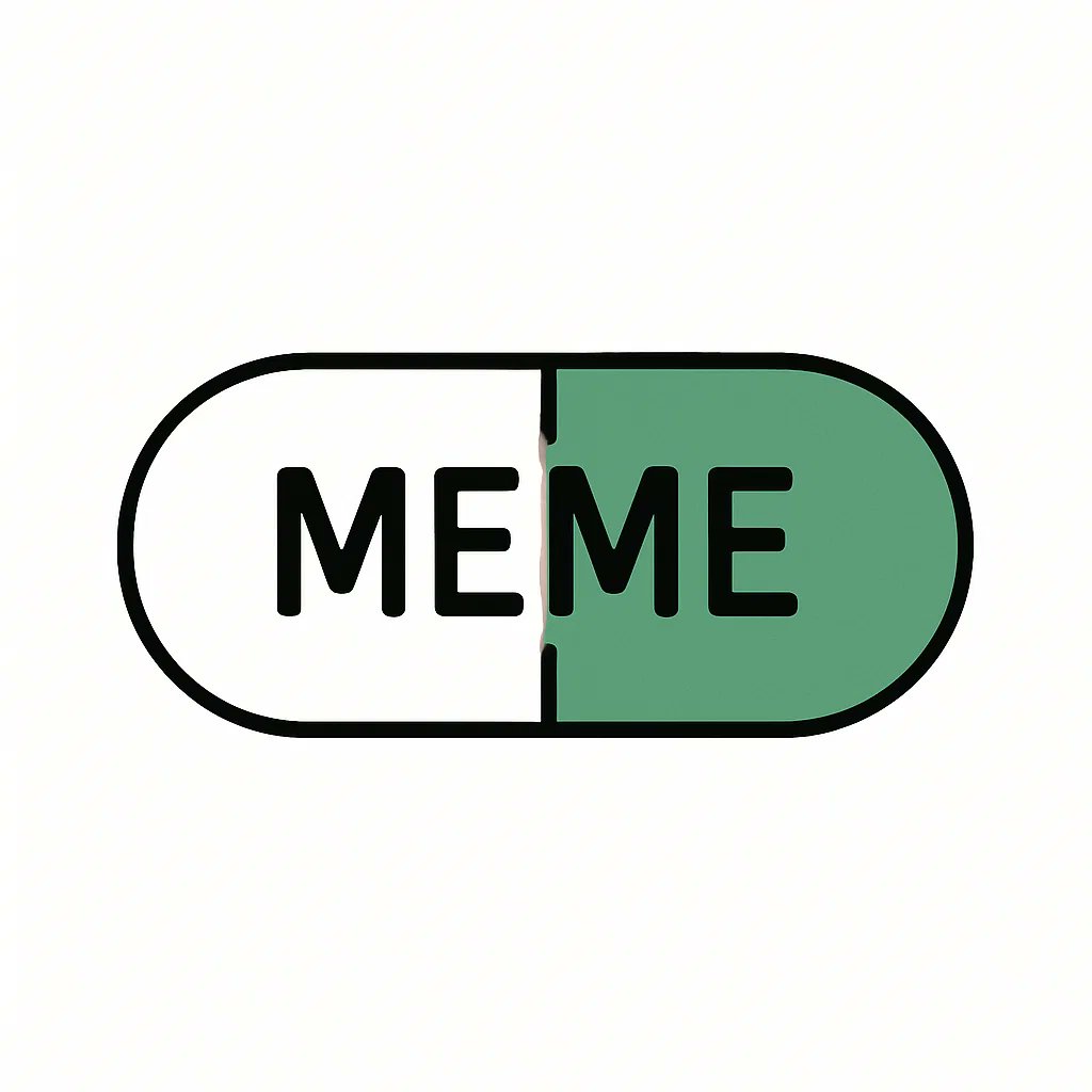 0xmemepill's tweet photo. MemePill gives you superpowers like laughing at dips and ignoring logic

They say memes are medicine MemePill is the full treatment plan, MemePill turns every random candle into a life changing prophecy even if you have no idea what is happening https://t.co/3igB3J3Kum