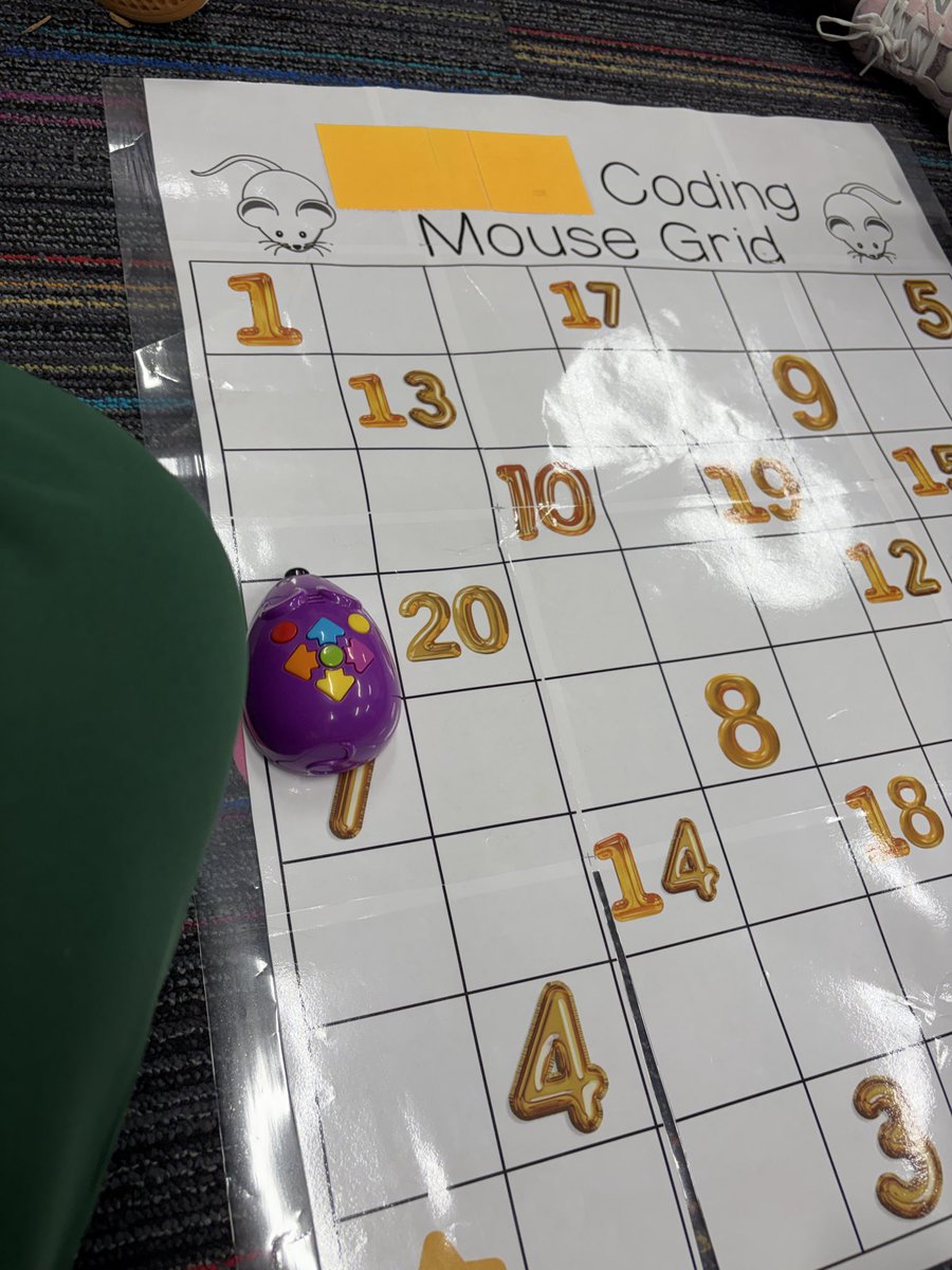 BethanyITC's tweet image. ✨ This past Wednesday, I spent time with kindergartners in Mrs. Kay’s class as they used coding to practice identifying the numbers they’ve been learning @springdalemacon! 🐭🔢 #Built4Bibb #CodingInKinder