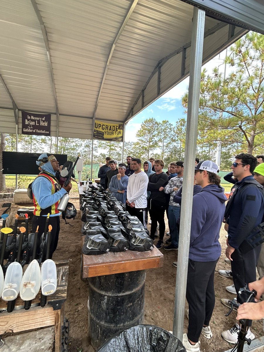 Merc_Joe's tweet image. The Ospreys visited Paintball Adventures this afternoon for some pre-Thanksgiving team building. Communication and competitiveness were on display and good times were had, grateful for this group of young men.