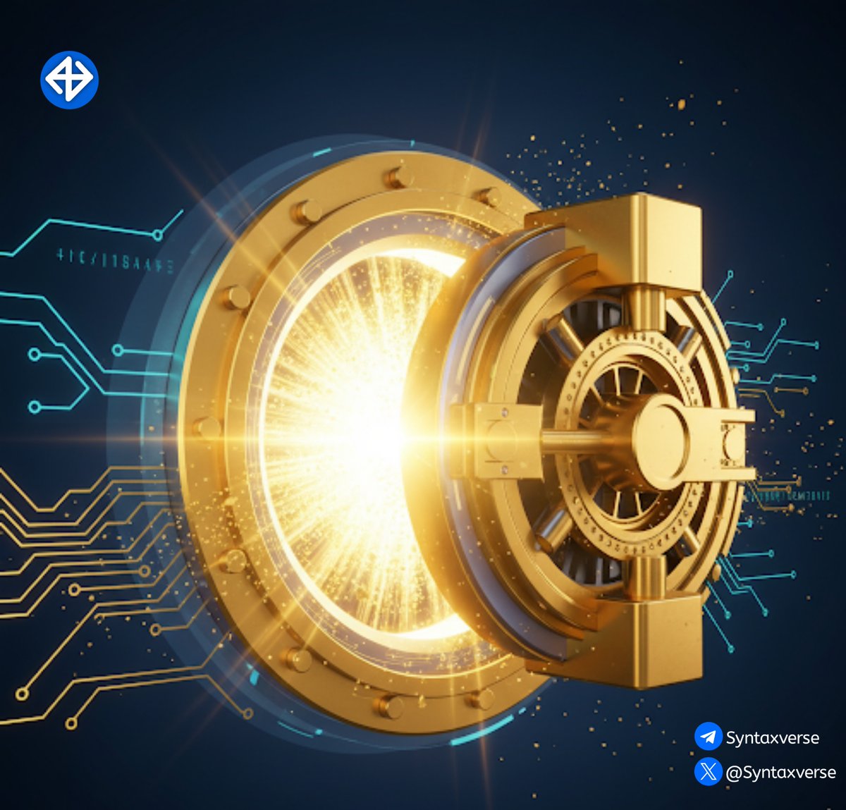 SyntaxVerse's tweet image. Vault’s open! Who’s farming like a legend today? ⚡