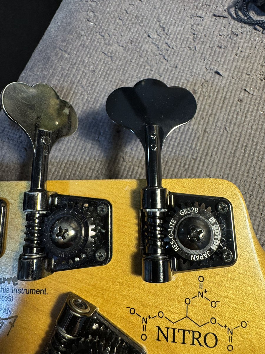 そして、入荷は3ヶ月待ちぐらいを覚悟していたGOTOHの軽量ペグが