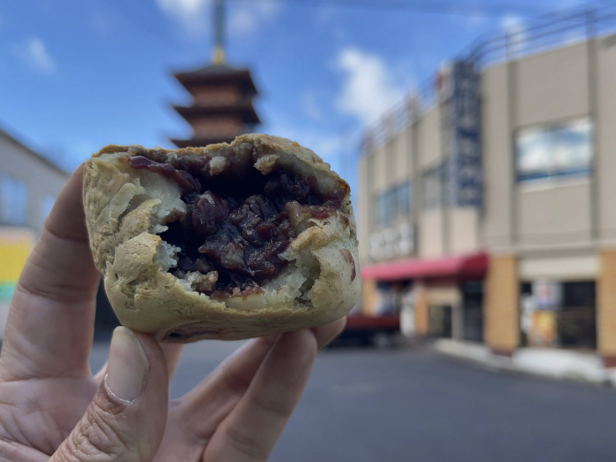 udon01410141's tweet image. 食後のデザートはさのやの今川焼き