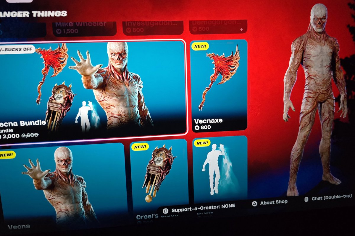 eric_weclowski's tweet photo. @JamieSachs89 they just added our main 4 and also Vecna to Fortnite haha https://t.co/Ge3f9bI7RG