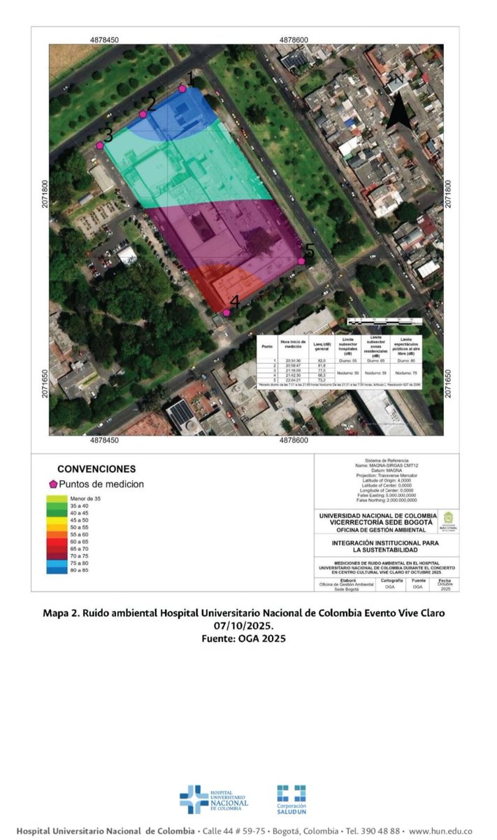 SalitreElGreco's tweet image. La Universidad Nacional SE PRONUNCIÓ ‼️Cuando entenderá la @Bogota qué nos está MATANDO la #afectacion #ruido #torturaacustica #ilegalidad en el Parque Simón Bolívar Centro Bolivariano por los permisos a @ViveClaro_Co @OcesaColombia. No más abusos y violacion de derechos 📣📣