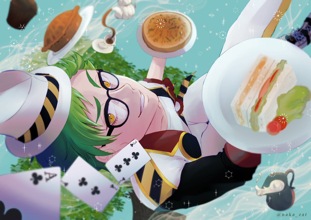 naka_zat's tweet image. カプとか一切関係ないお気に入り絵
これもついててくんハマって間なしに描いた絵たち。まじで1枚目のチェカ一生好き