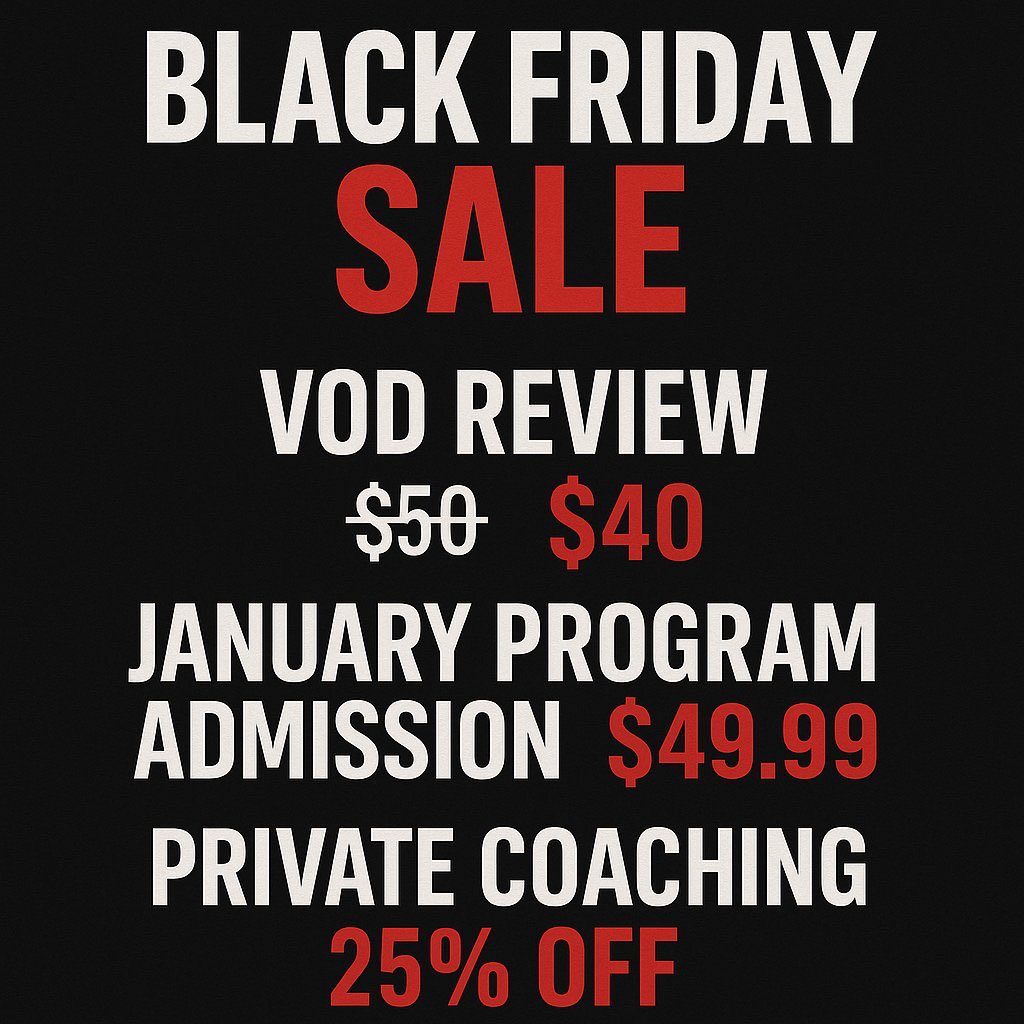 TrickVAL's tweet image. If you want coaching now is the time to try it out