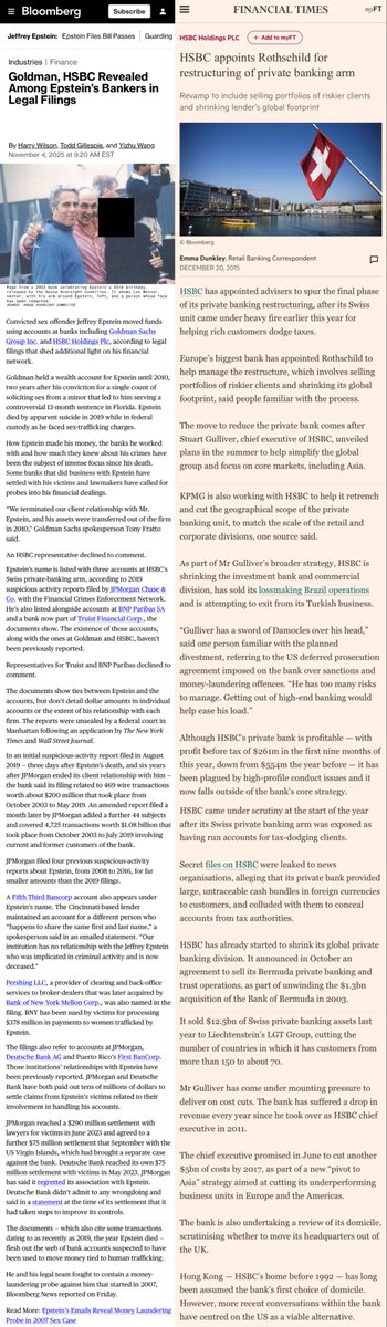 Modmother's tweet image. #ItsGoodToBeRight about the Epstein Files link to Rothschild via HSBC and SVB crypto money laundering and organ trafficking from 9-11 to COVID-19 and beyond.

📌Yelinek, Erez, Ackman