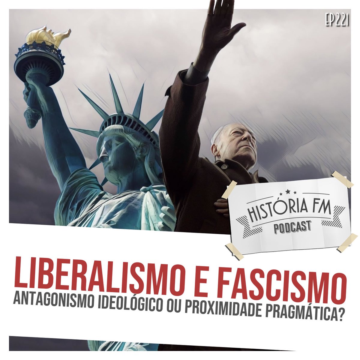 Já disponível para quem colabora com R$ 5 ou mais em apoia.se/obrigahistoria o próximo episódio do <a href="/historiaFM/">História FM - Podcast</a>, dessa vez sobre a complexa relação entre Liberalismo e Fascismo, onde teoria e prática muitas vezes convergem ou divergem. Aos demais ele sai semana que vem.