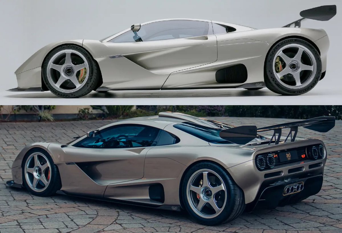 UltimativCars's tweet photo. #GordonMurray, automotive legend &amp; creator of the McLaren F1 (s. RT), presented a modern successor of that F1, called #GMSV* #S1 #LM (by https://t.co/qjrguf0rfv), which will be made in only 5 units.
(*Special Vehicles)

N°1 will be auctioned right now by #RMAuctions in #LasVegas. https://t.co/nmo0xGyYaW