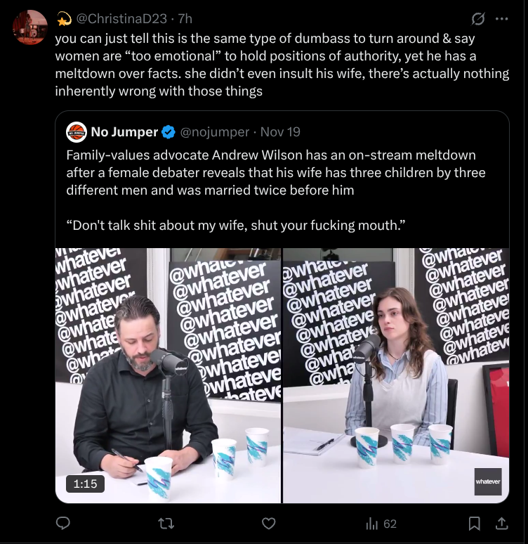 CrackCatPr94152's tweet image. This is the same daft cunt who called Charli CXC (whatever she&apos;s called) a &quot;pick me&quot;.
Daft cunt. Reading too much into things until I point it out.