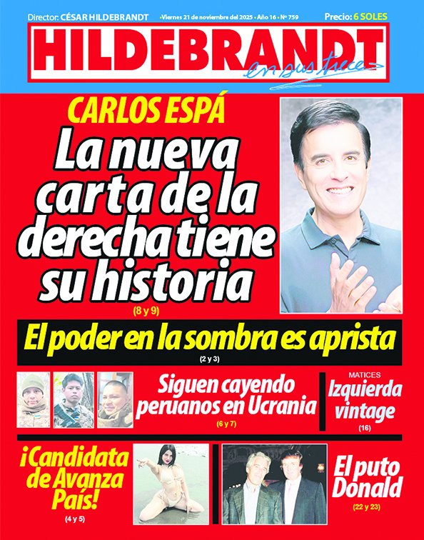 ensustrece's tweet image. En #Hildebrandt @ensustrece: EL PODER EN LA SOMBRA por @mecozam. Jaime Villanueva vuelve al escenario recordándonos qué importancia tuvo un grupo de apristas en la elección de la Junta Nacional de Justicia, la captura del Ministerio Público y el manejo interno del Tribunal…