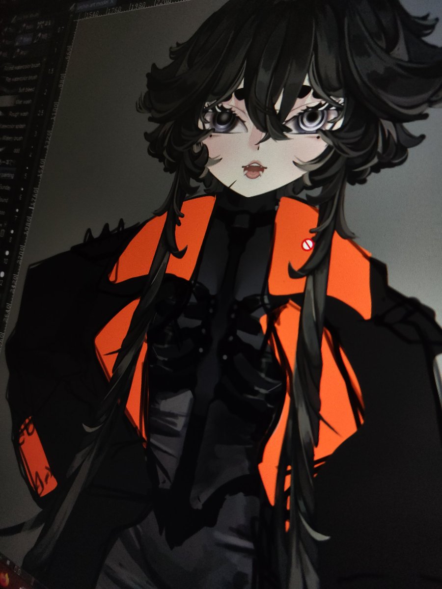 AraCSolis's tweet image. Small peek of my daughter🫰🏼

She's got a new outfit, any guesses?

#wip #Vtuber素材 #LIVE2D依頼