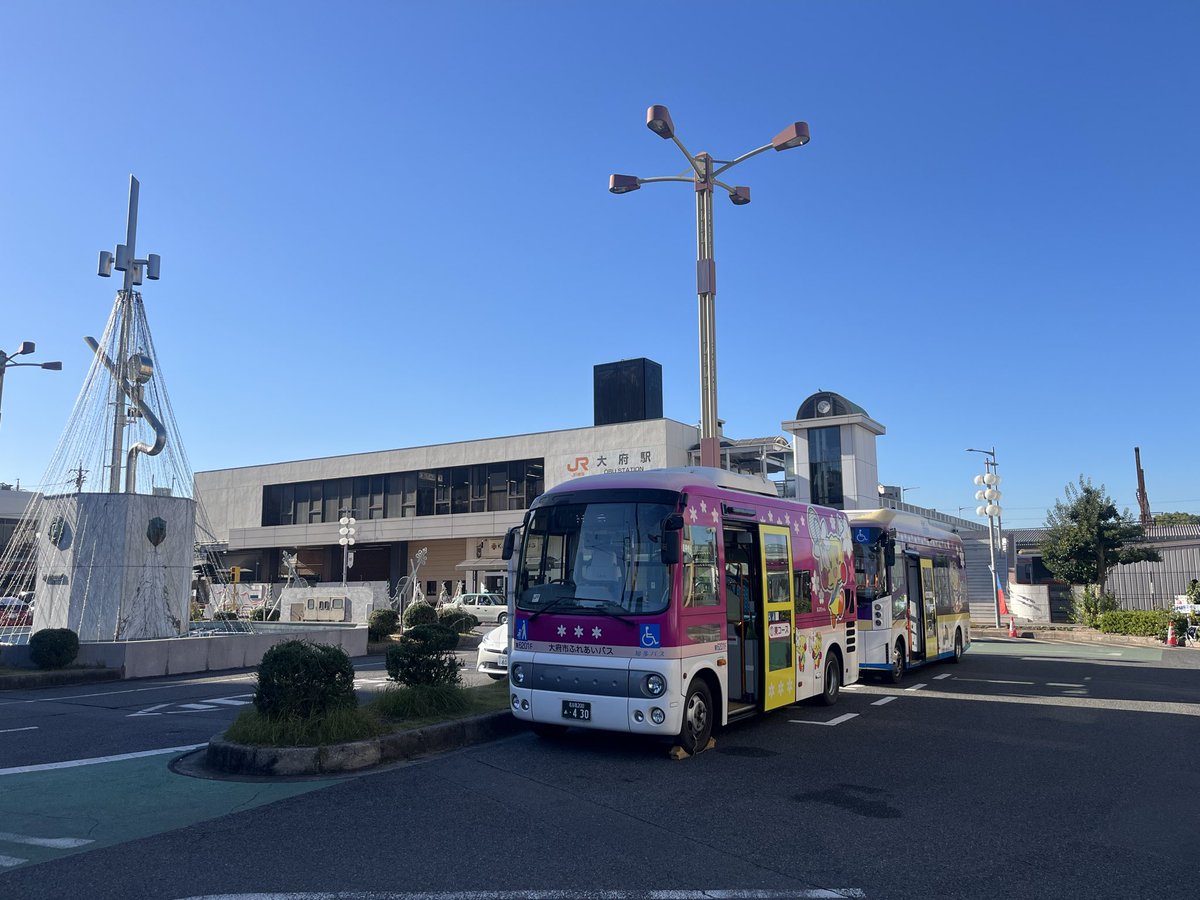 jk0abh's tweet image. おはようございます。
本日のマシーン🚌
東コース　ポンチョ😊
JR大府駅から。
WX：愛知県大府市13℃☀️