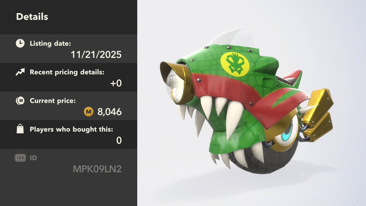 I just cooked with this K.Rool Rex Wheelie