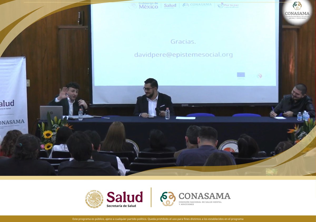 La <a href="/SaludSPPS/">Salud SPSBP</a>  y la #CONASAMA, en colaboración con <a href="/ProgramaCOPOLAD/">COPOLAD</a>, llevaron acabo el Conversatorio sobre la “Guía de tratamiento centrada en la persona y basada en la evidencia para trastornos por uso de fentanilo y metanfetamina en México”. Fortaleciendo el conocimiento