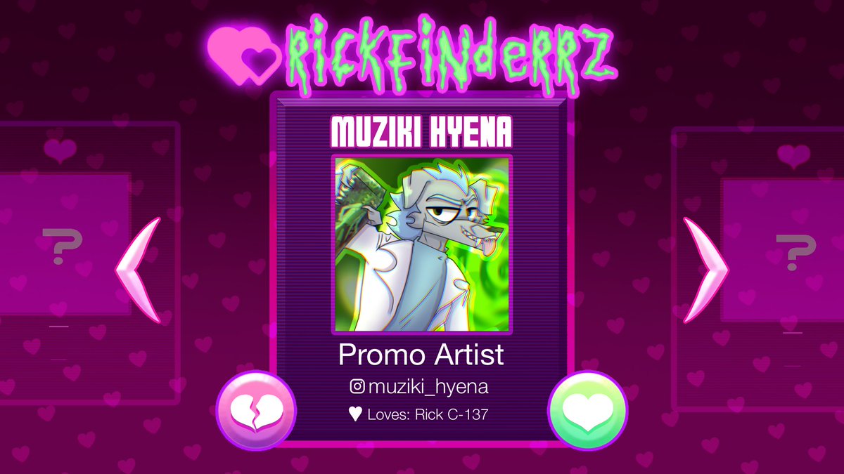 Meet Muziki Hyena, one of our promo artists! Please send them all the love!

insta @ muziki_hyena

♡♡♡♡♡♡♡

(Flier by rickle.guy!)

#RICKFINDERRZ #RICKFINDERRZTeam