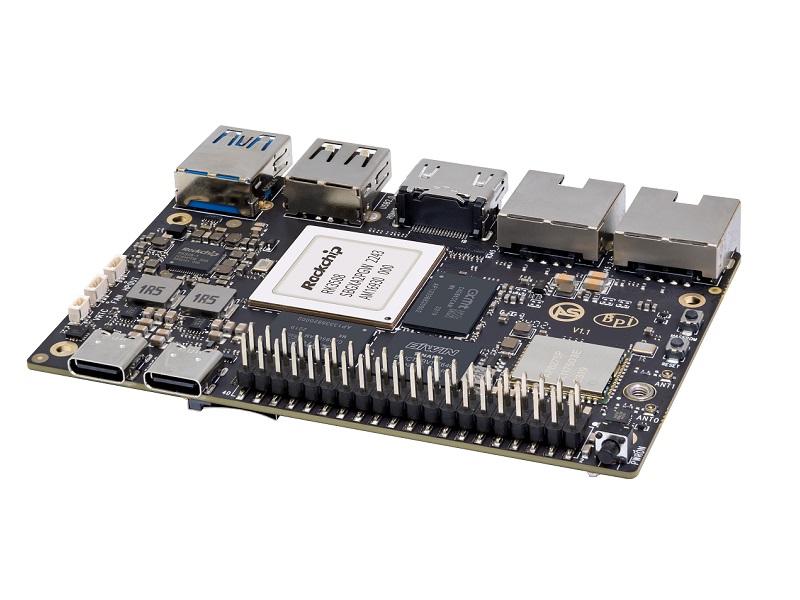 sinovoip's tweet image. Banana Pi BPI-M7 Rockchip RK3588 SBC , Mini Size , you can use it do your AIoT project.
banana-pi.org/en/banana-pi-s…
#bananapi #raspberrypi #orangepi #Rockchip #rk3588 #AI #AIoT #Android #Linux #SBC #opensurce