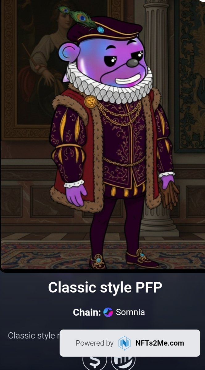 Renaissance Style is a turning point where art and design shifted from being symbolic (Medieval) to being humanistic, rational, and scientific.then i try to create renaissance nft .
Minting page:classic-style-pfp.nfts2.me
#SomniacRenaissance <a href="/Somnia_Network/">Somnia</a> <a href="/0xPaulThomas/">paul.somi</a>