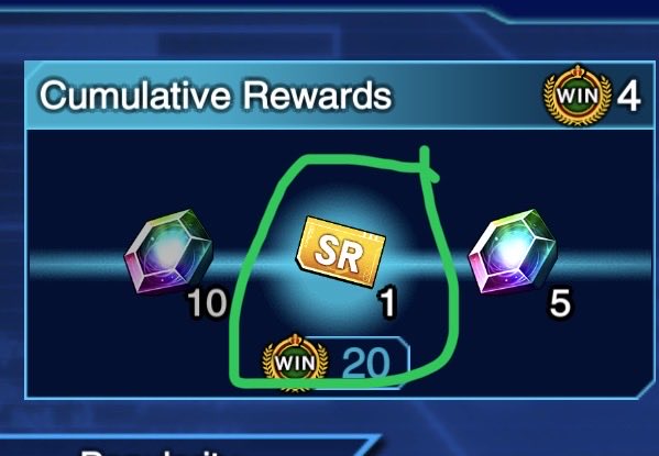 Meyari's tweet photo. @KCBR0 It’s in the SR reward ticket. You get the ticket, then choose the card you want as a reward. https://t.co/0b7pMHsOGi