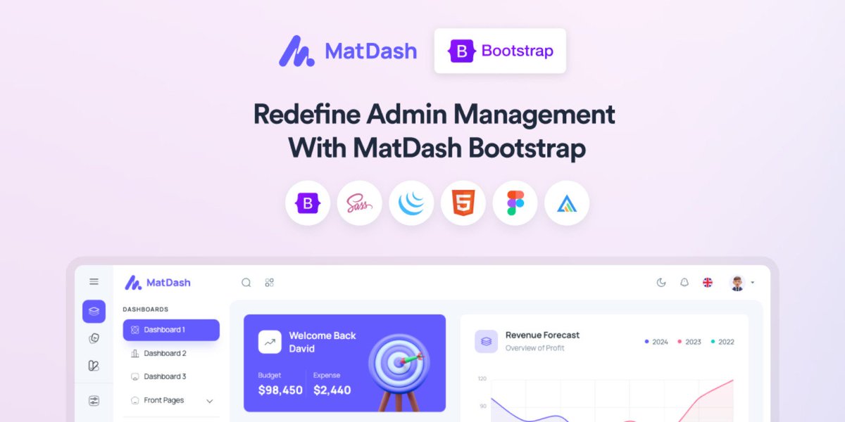 HusenBackendDev's tweet image. MatDash Bootstrap Admin Dashboard Template
---
MatDash is a user-friendly admin dashboard template built with Bootstrap.

codester.com/items/52768/ma…

#sastrakom #html #htmltemplate #html5