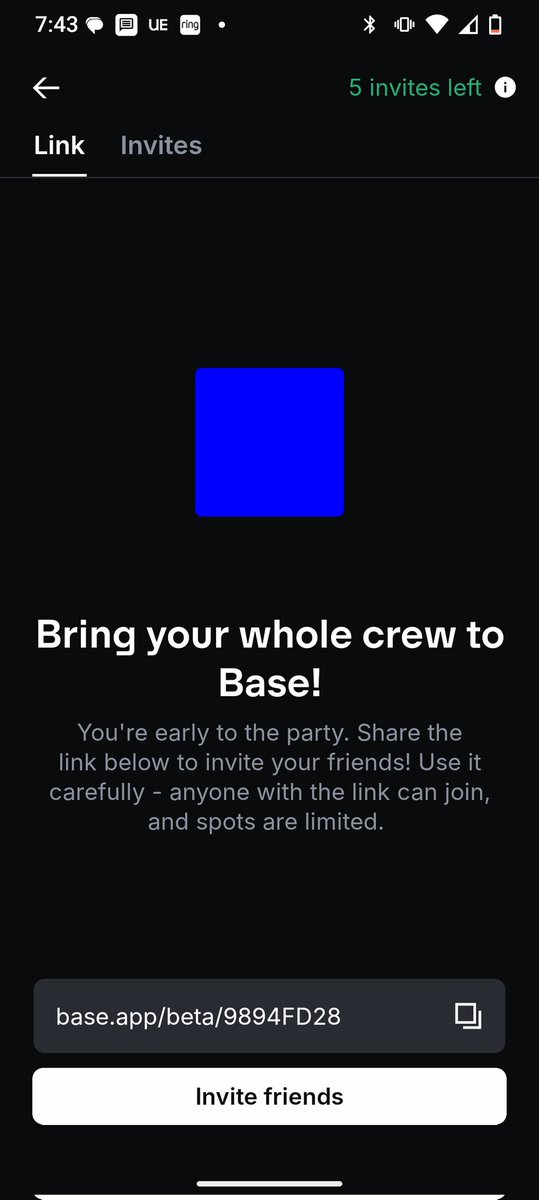 getmetarized's tweet image. Looks like I got a few more of these Base @baseapp invites!

These go fast.

base.app/beta/9894FD28