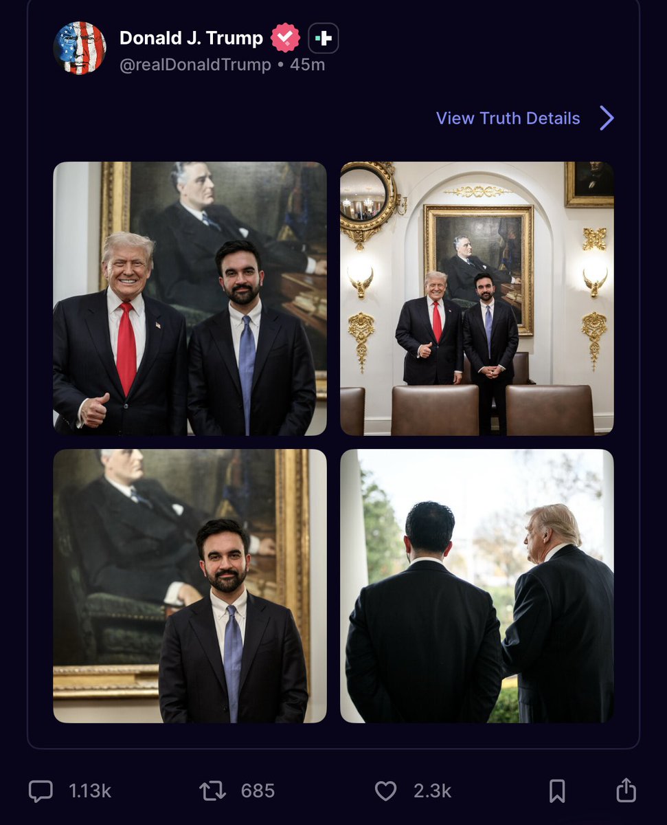 Trump just posted these. His cult is not happy with him.