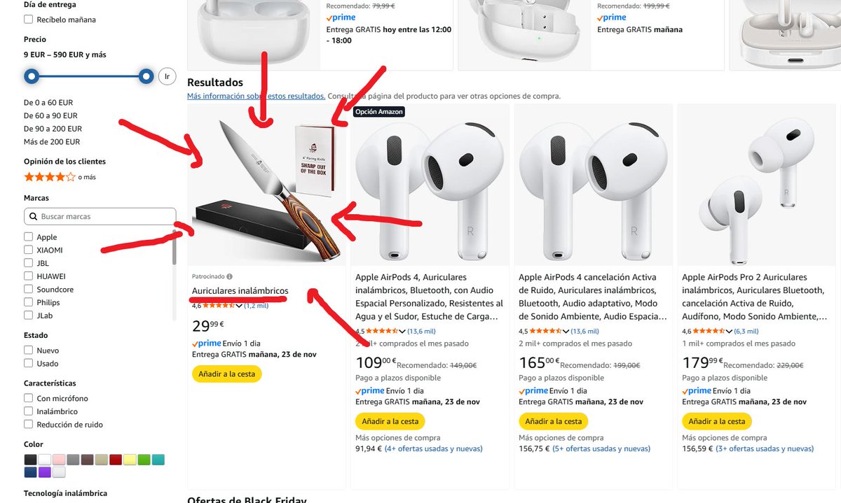 Iba a comprar unos auriculares nuevos y creo que me voy a decantar por estos. Espero que se escuche bien.