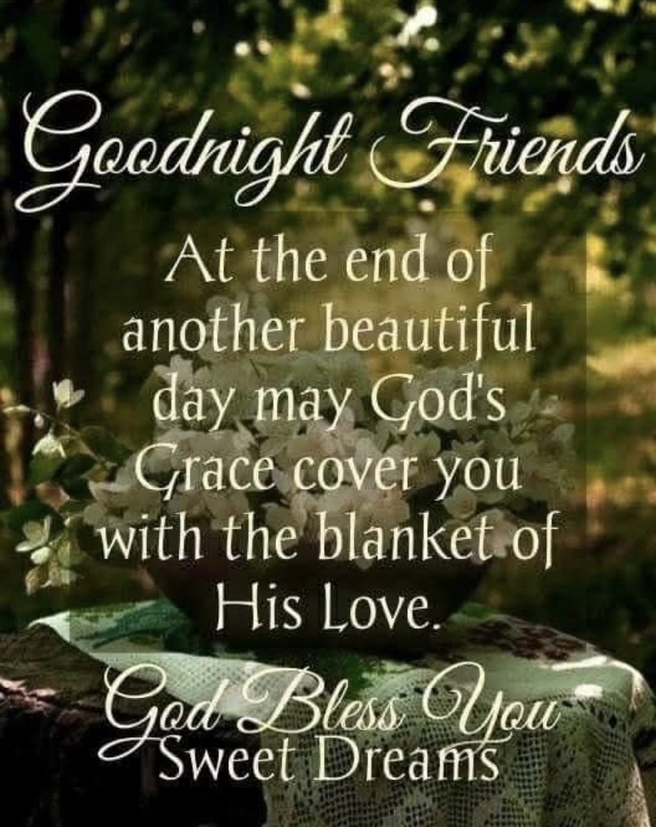 GilbertWanda's tweet image. GOODNIGHT 😴 Everyone,Sleep Tight,See Y’all Tomorrow 💪👱‍♀️💛