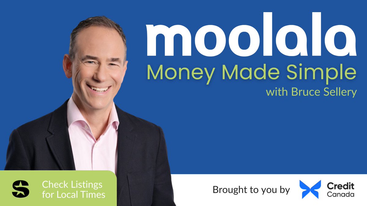 CanadaTalks167's tweet photo. Moolala: Money Made Simple is on #SiriusXM 167 at 8pmET/5pmPT! @brucesellery talks about the benefits of compounding with @preetbanerjee, your credit score reality check, discussing money with your kids, and more!

Listen on the #SiriusXM app: https://t.co/XxQe4BzcGY https://t.co/CJnA8pWOU2
