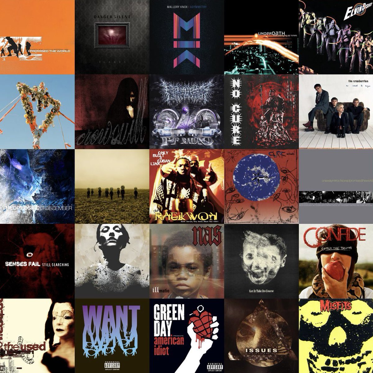 I was just listening to anything this week