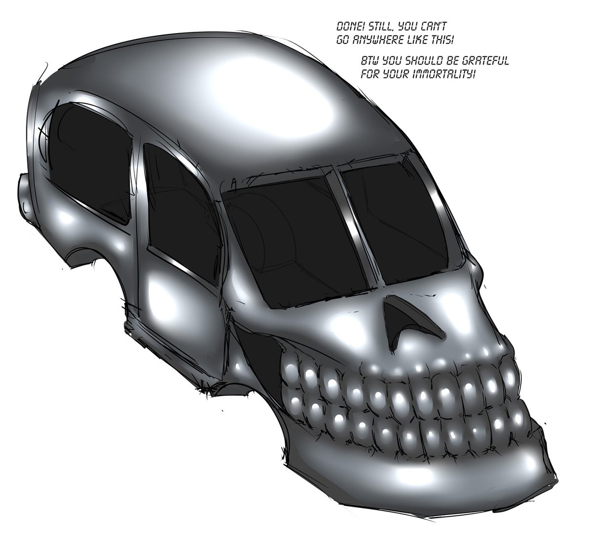 RoboDragonDemon's tweet image. Gimp Drone to Skull Car TF
Full TF sequence on patreon.com/posts/gimp-dro… ó3o