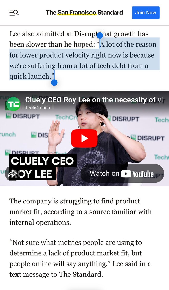 kwharrison13's tweet image. Narrator: “Momentum was, as it turns out, not, in fact, a moat.”