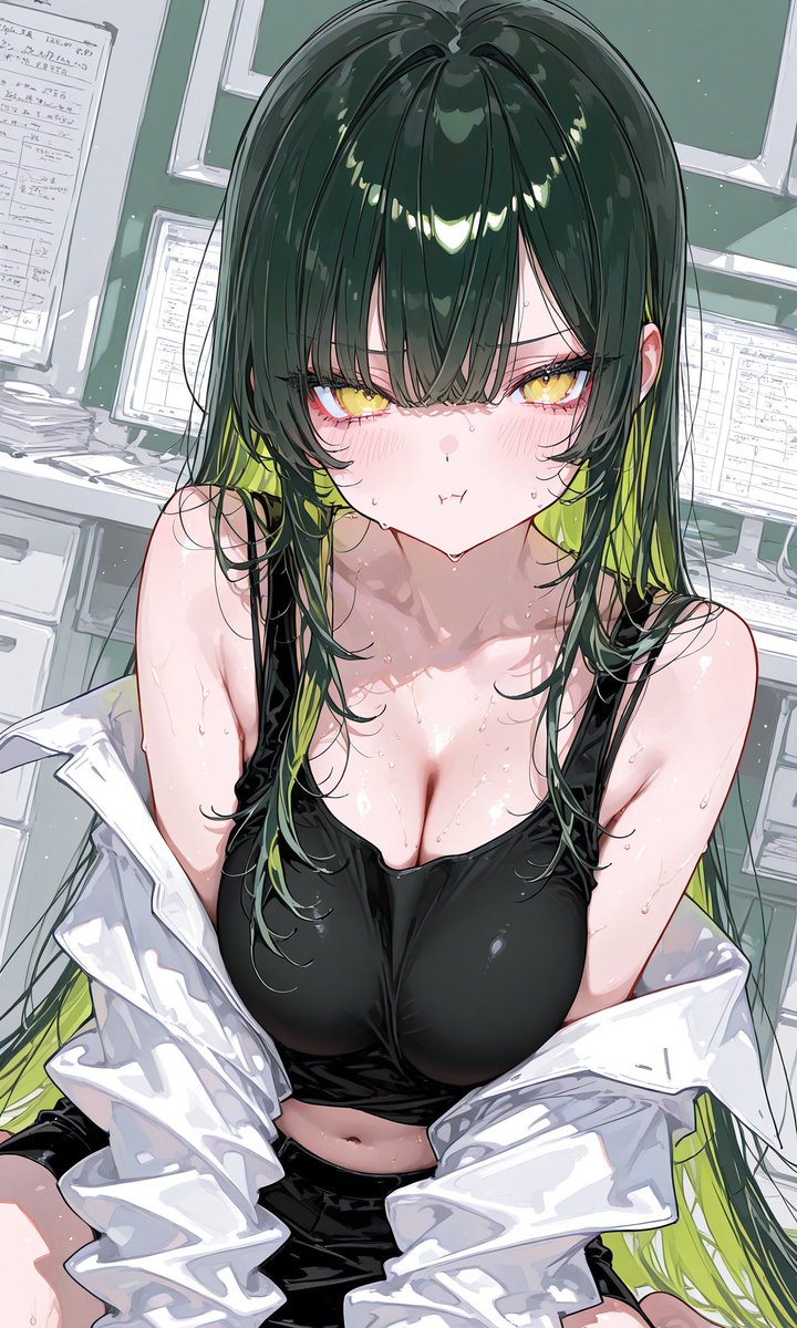 Darudaru_bun's tweet image. おはよーです✨
華金は張り切ったのに…寝落ちしちゃった…笑
10時くらいまでは意識あるんだけど(*ﾉωﾉ)

週末楽しみましょ～✨
#AIイラスト︎ #オリジナルキャラクター