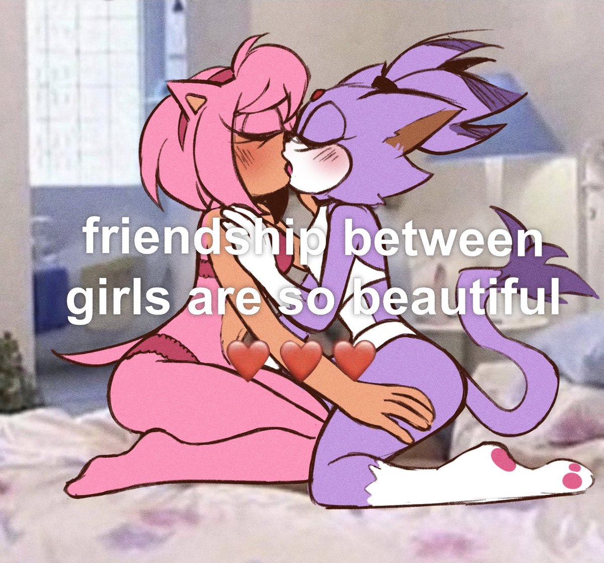 ugliboye's tweet photo. so beautiful ❤️❤️❤️ #blazamy #blazethecat #amyrose https://t.co/Tz0oooxS1C