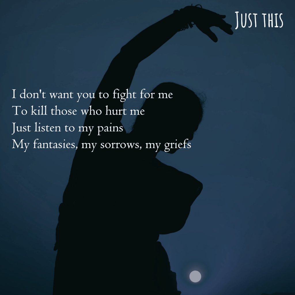 Nehasnotebook's tweet image. Just this... 

#poetry #vss365