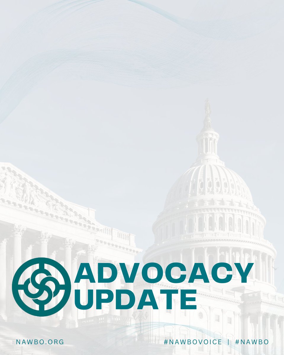 Our latest Advocacy Update just went out — catch up on what’s happening and how you can get involved.

And don’t forget: NAWBO Days, including our Day on the Hill, is happening May 31-June 2  in D.C. Mark your calendar — it’s always a powerful few days for women business owners.