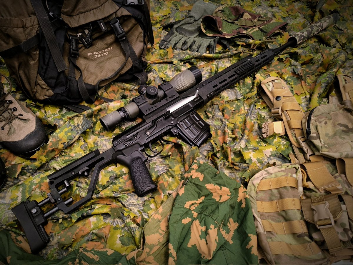 RuoperatorTW's tweet image. SAG SVD for TsSN FSB loadout.
Now I need a good weather to do the paint job 💪